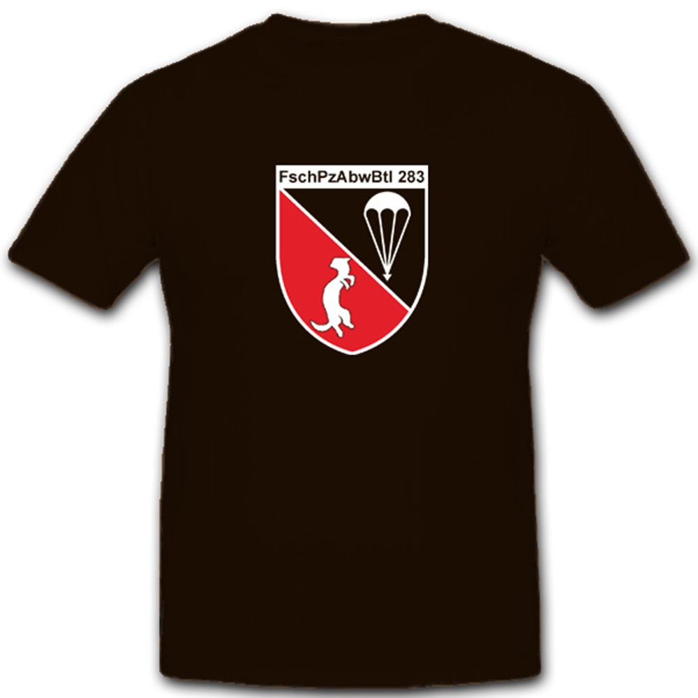 FschPzAbwBtl 283 Münsingen Bundeswehr Fallschirmjägerbataillon - T Shirt #4309