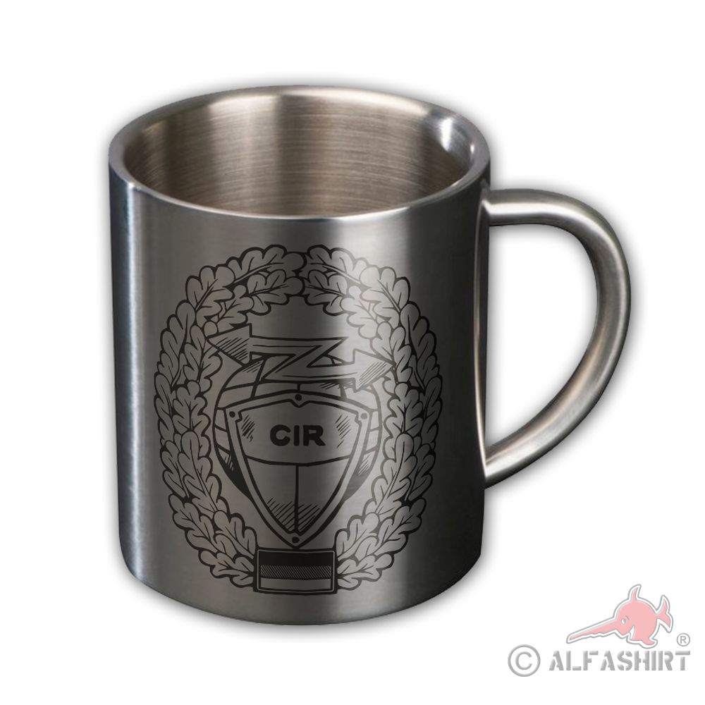 Metal cup CIR Bundeswehr Cyber Badge BW Federal Armed Forces #44006
