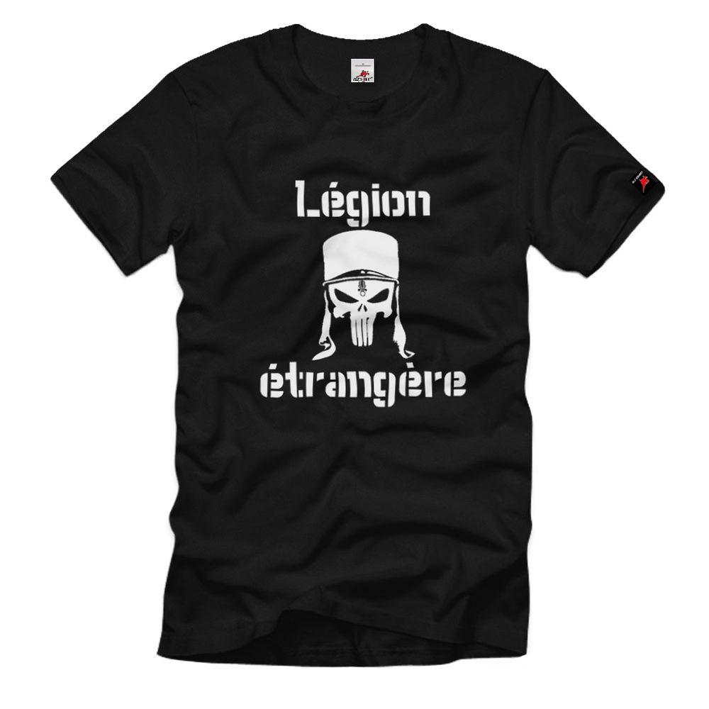 Légion étrangère Skull französische Fremdenlegion Totenschädel T-Shirt #18341