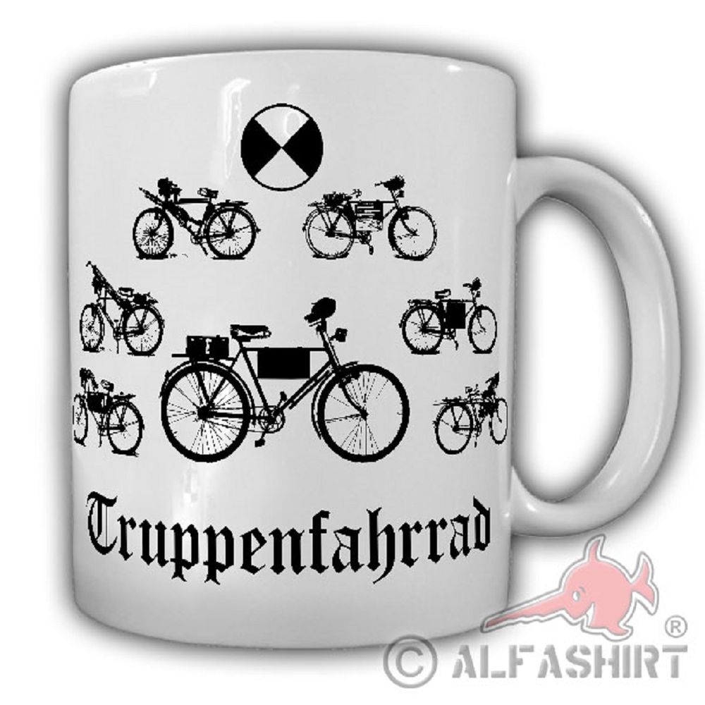 Truppenfahrrad Bike Staffel Infanterie MG Tasse Becher #19923