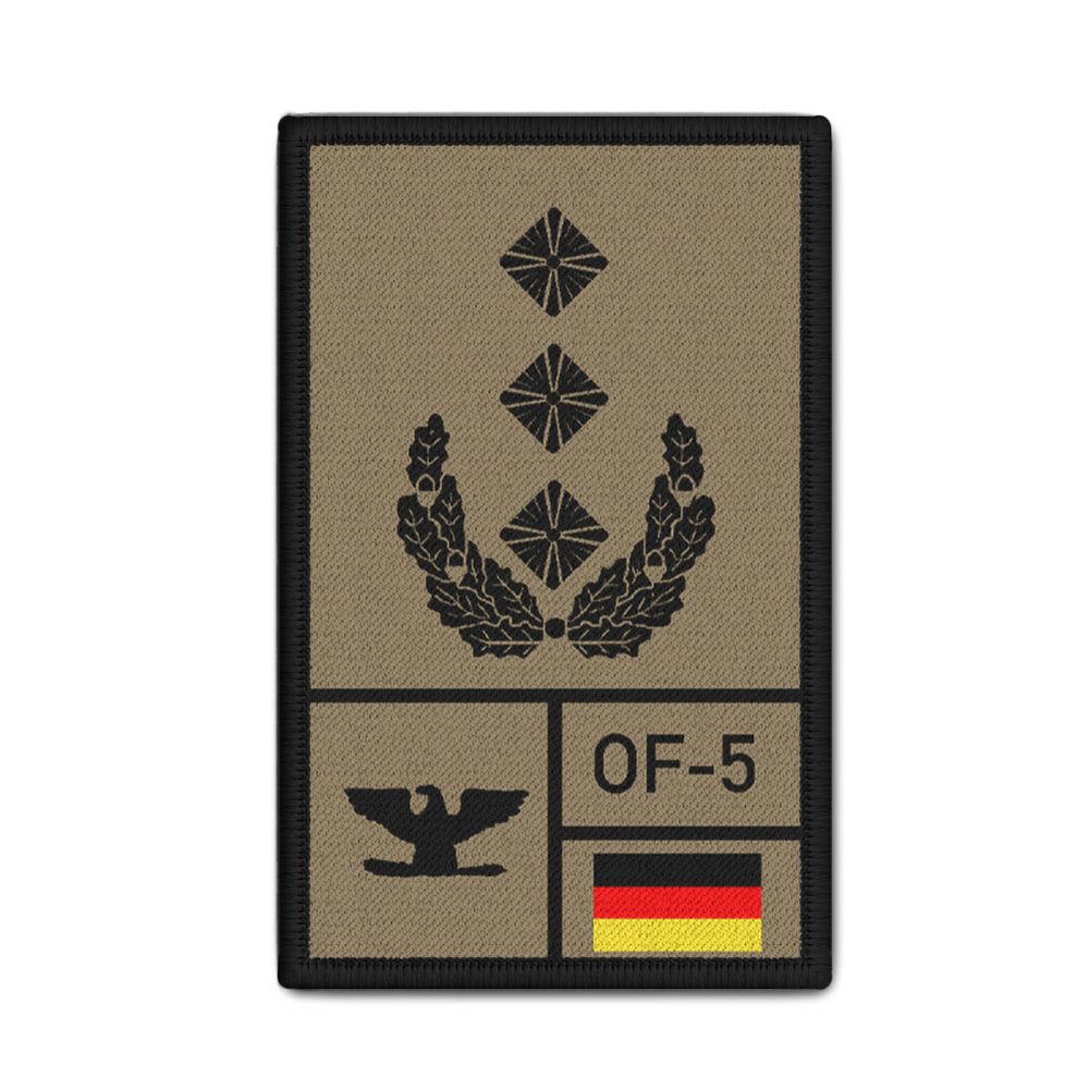 Rank Patch Bundeswehr Army Air Force  Sand