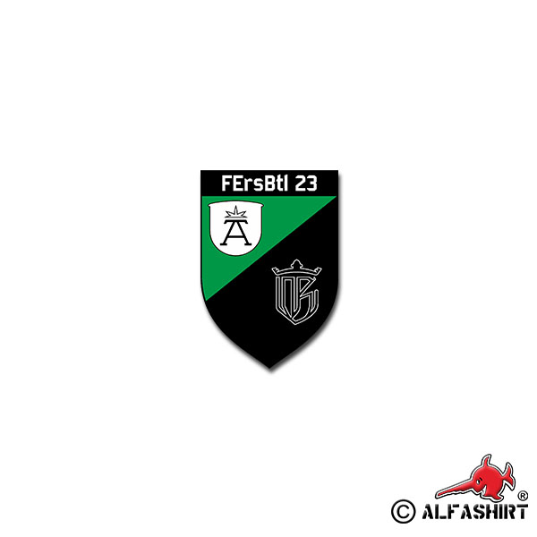 Sticker FErsBtl 23 Feldersatzbataillon Göttingen BW Heer 5x7cm # A2286