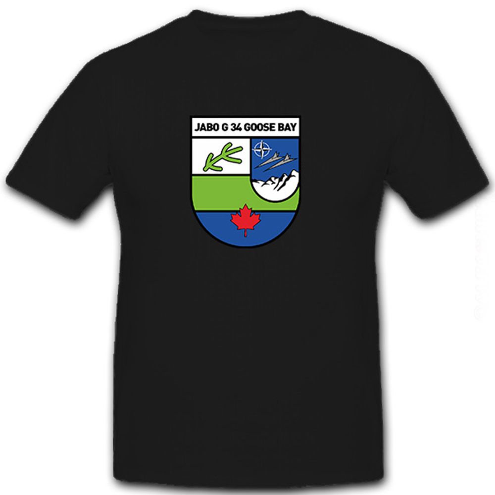JaboG 34 Jagdbomber Geschwader Kanada Canada Goose Bay Ahorn - T Shirt #8656