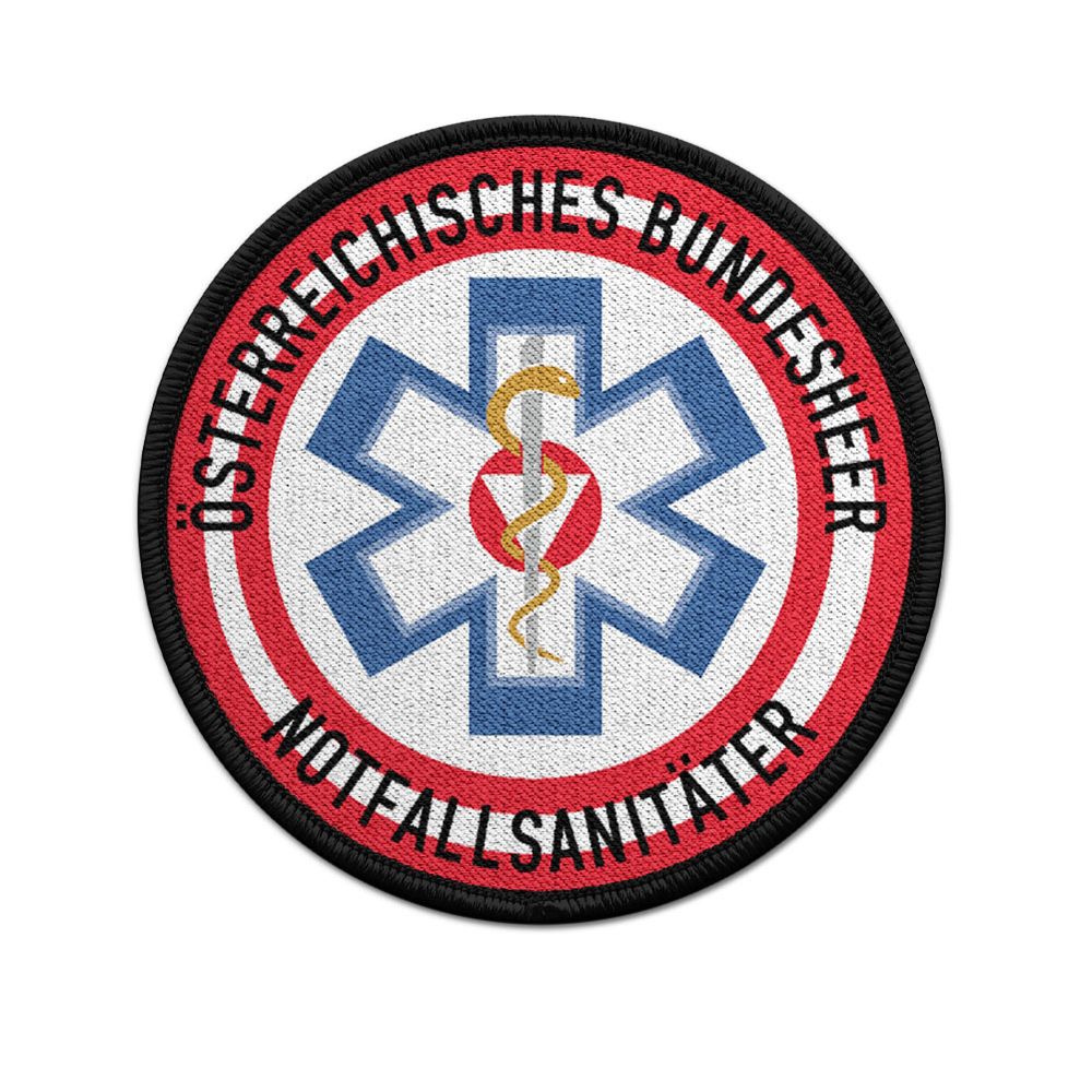 Patch Nofallsanitäter Bundesheer  Abzeichen NFS Österreich Äskulap #44619