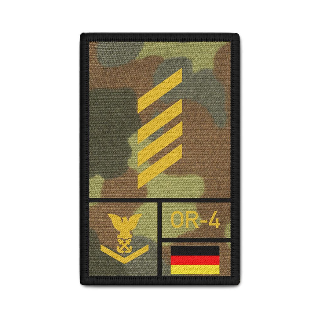 Rank Patch Bundeswehr Army Air Force Navy Flecktarn #BW patch