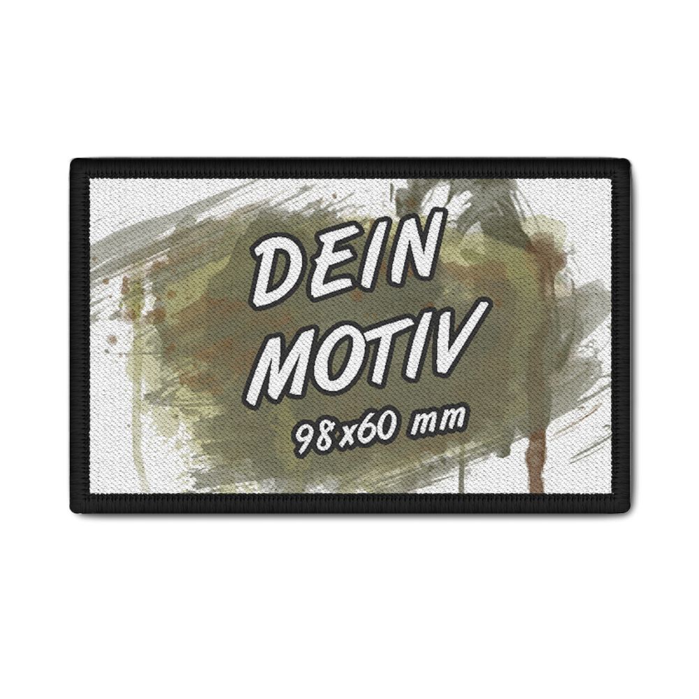 Patch mit deinem Motiv (98x60mm) #34301