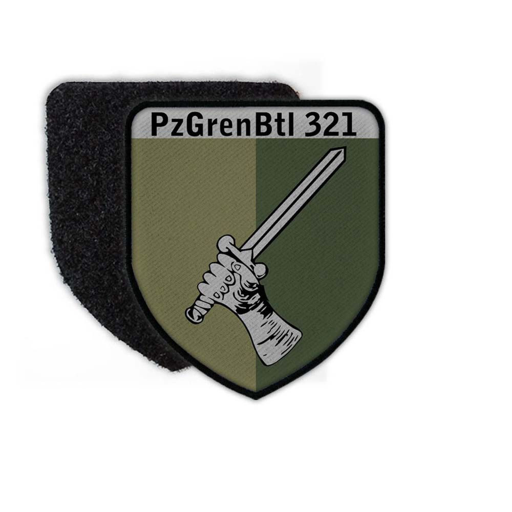 Patch PzGrenBtl 321 TARN Schwanewede Bundeswehr Abzeichen Wappen BW  #24654
