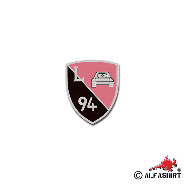 Sticker Panzerlehrbataillon 94 PzLehrBtl Panzerlehrbrigade 6x7cm # A2288