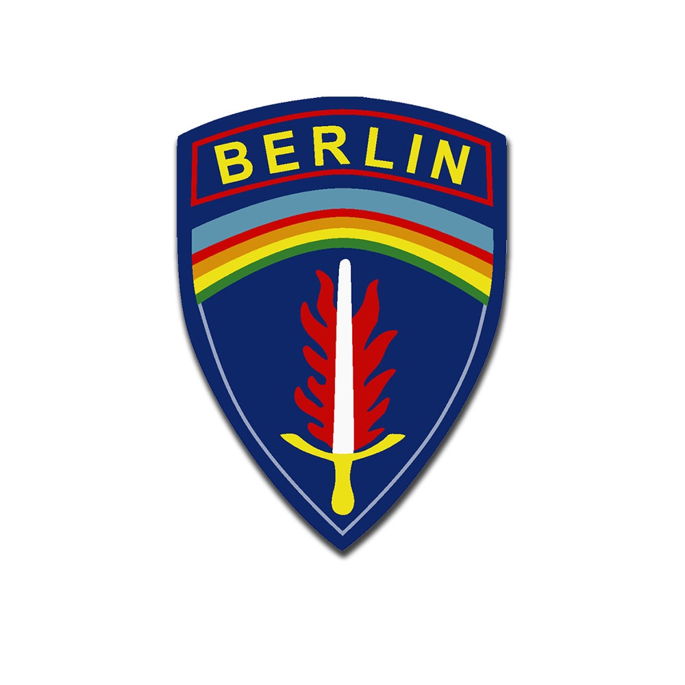 US Berlin Brigade Sticker Sticker Berlin Infantry Brigade Europe 6.5x10cmA5356