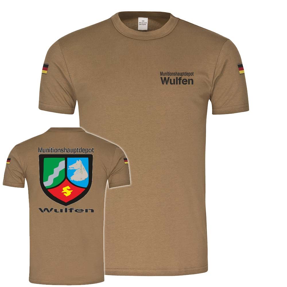 BW Tropenshirt Munitionhauptdepot Wulfen Militär BW Einheit Truppe #22672