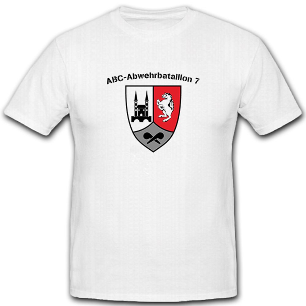 Abc Abwehr Bataillon Abc Abwbtl 7 Atomar Biologisch Chemische  - T Shirt #5603