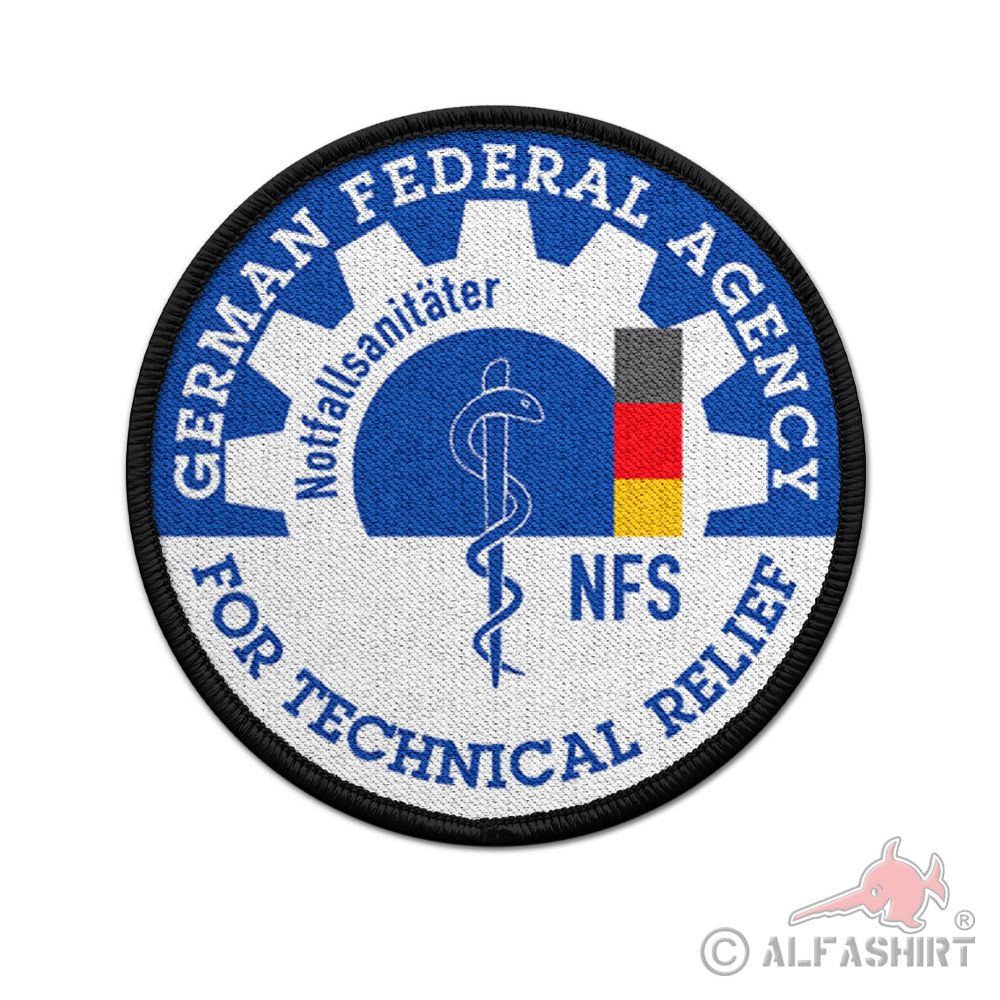 Patch German Federal Agency Technical Relief Hilfswerk Notfallsanitäter #43181