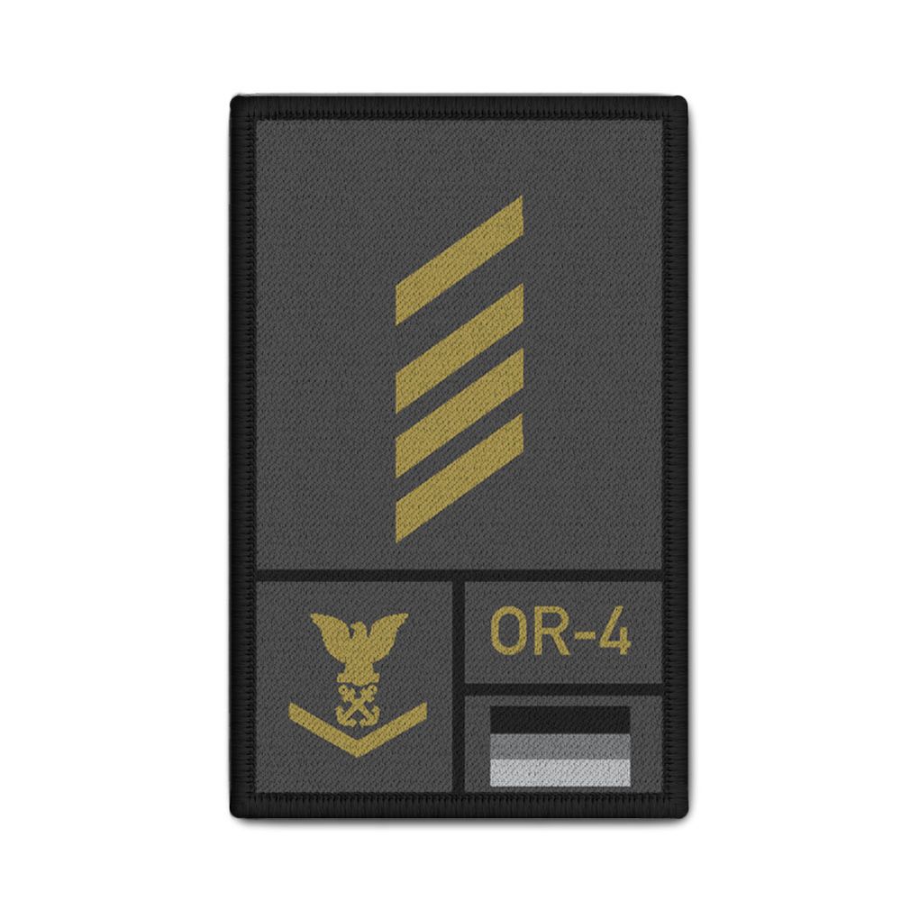 Rank Patch Bundeswehr Heer Luftwaffe Marine Grau #BW-Patch