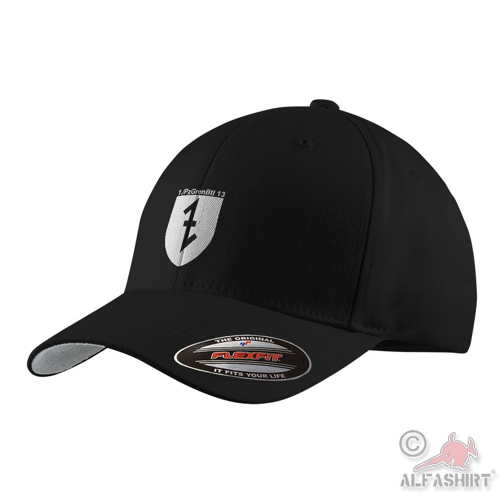 Flexfit Kappe 1 Kompanie PzGrenBtl Panzergrenadierbataillon 13 #45582