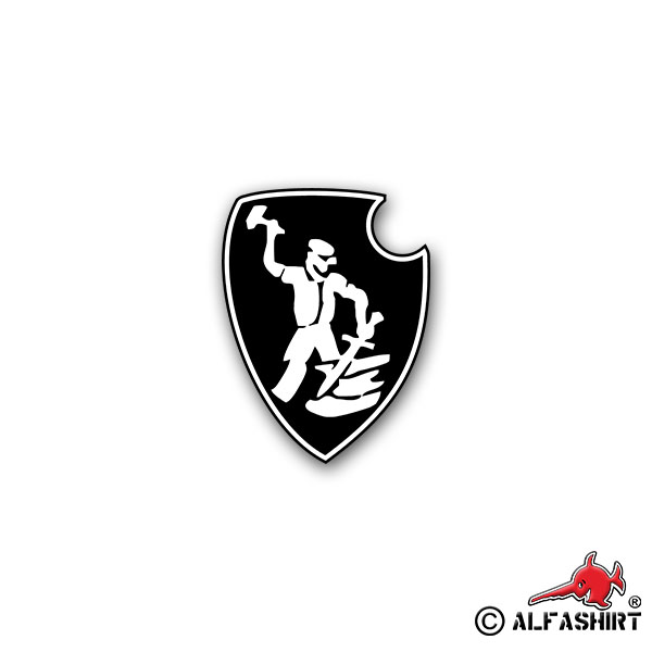 Sticker sPzAbt 507 Heavy Tank Division Tiger Military 5x7cm A2625