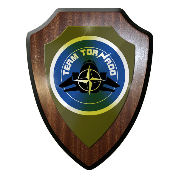 Heraldic shield team Tornado Bundeswehr fighter-bomber squadron reconnaissance BW # 10062