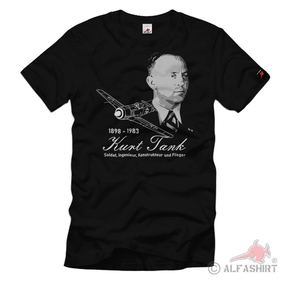 Kurt Tak Fw Engineer Airplane Designer Test Flieger 190 T-Shirt # 36951