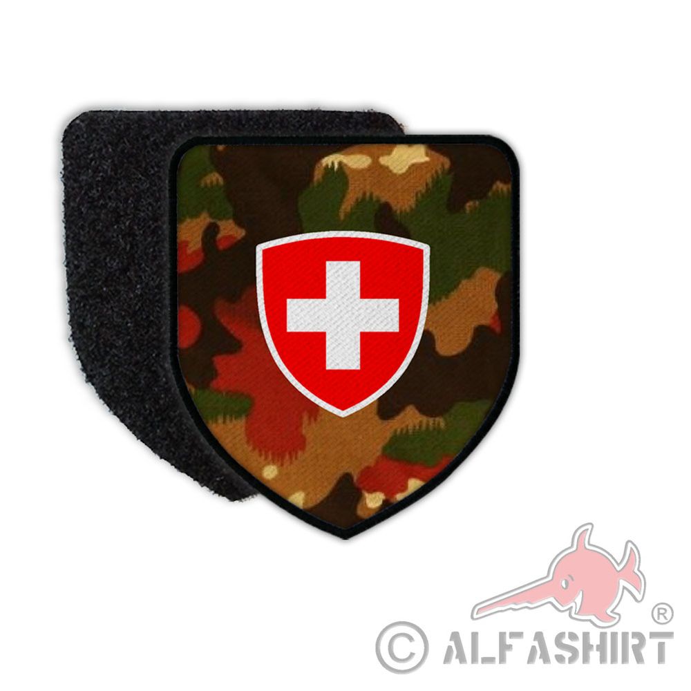 Patch Swiss Army Switzerland Camo Camo Pattern Swiss Army Badge # 34090
