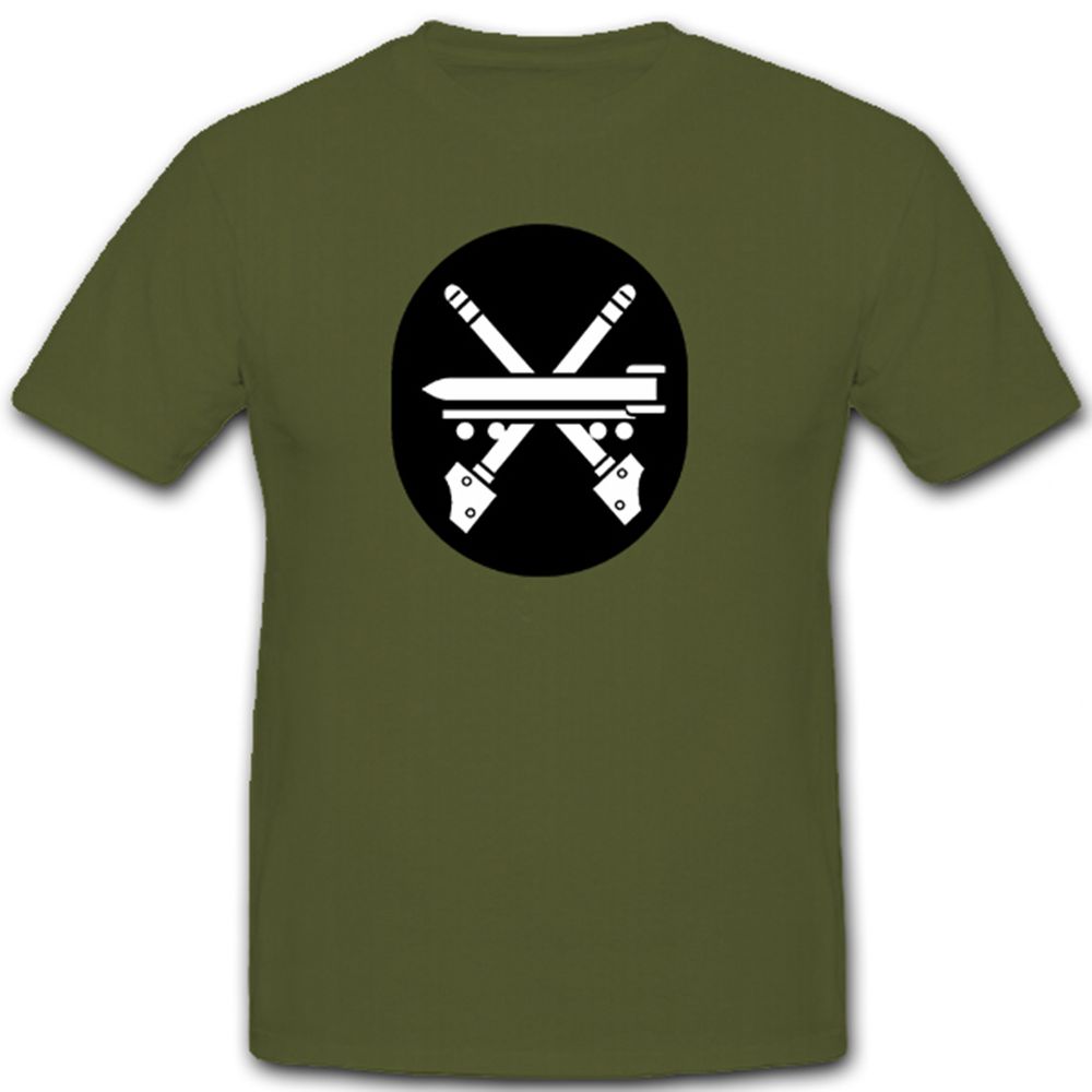 Raketen und Waffentechnischer Dienst Abzeichen NVA DDR Militär - T Shirt #7932
