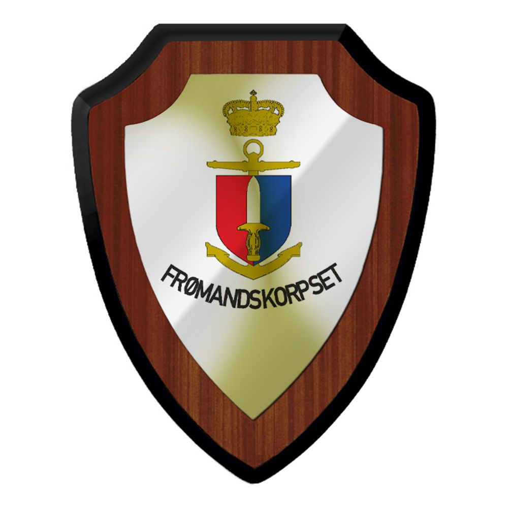 Wappenschild / Wandschild - FRØMANDSKORPSET Dänische #12469