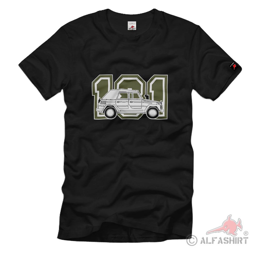 Type 181 Kurierwagen Kübel Military Vehicle Bundeswehr T-Shirt #4960