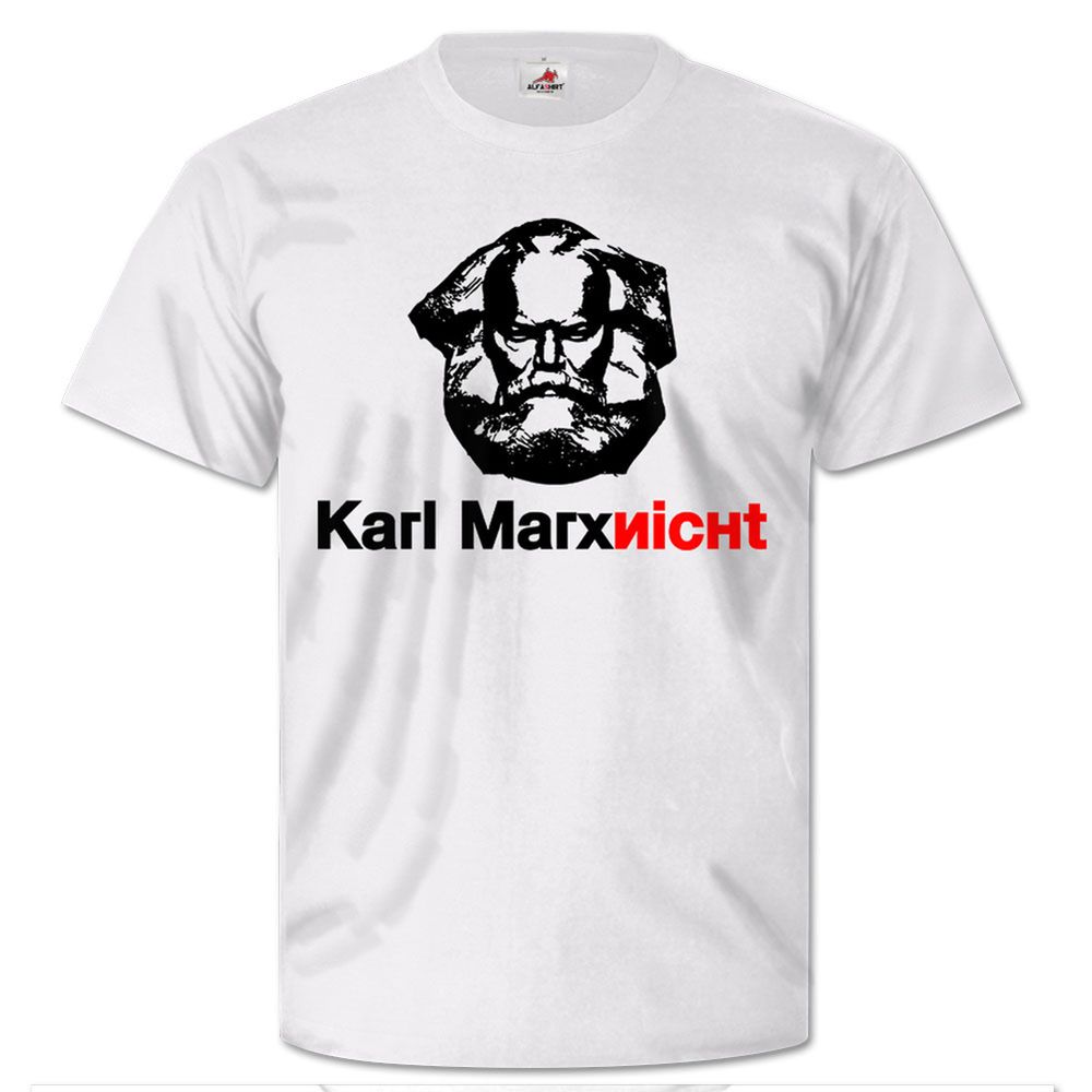 Karl Marxnicht Marx nicht Kapitalismus Fun Humor Spaß - T Shirt #25923