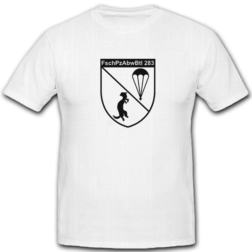 FschPzAbwBtl 283 Parachute Defense Battalion Paratrooper T Shirt # 12129