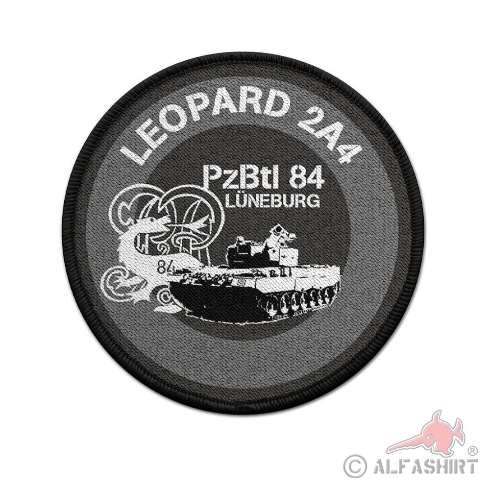 Patch round 7.5cm Leopard Panzer 2A4 Panzerbataillon PzBtl 84 Lüneburg #43793