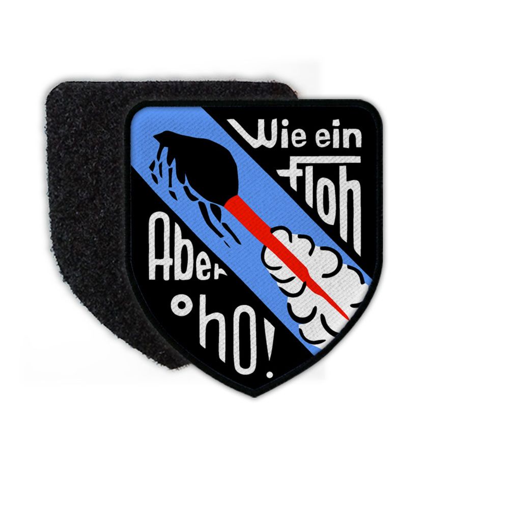 Patch 2 Staffel Jg400 Wie ein Floh aber o ho Luftwaffe Abzeichen Kraft Ei #24631