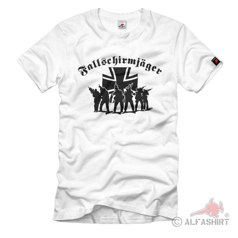 Paratrooper Elite Bundeswehr Germany Bundeswehr Cross T-Shirt#2625