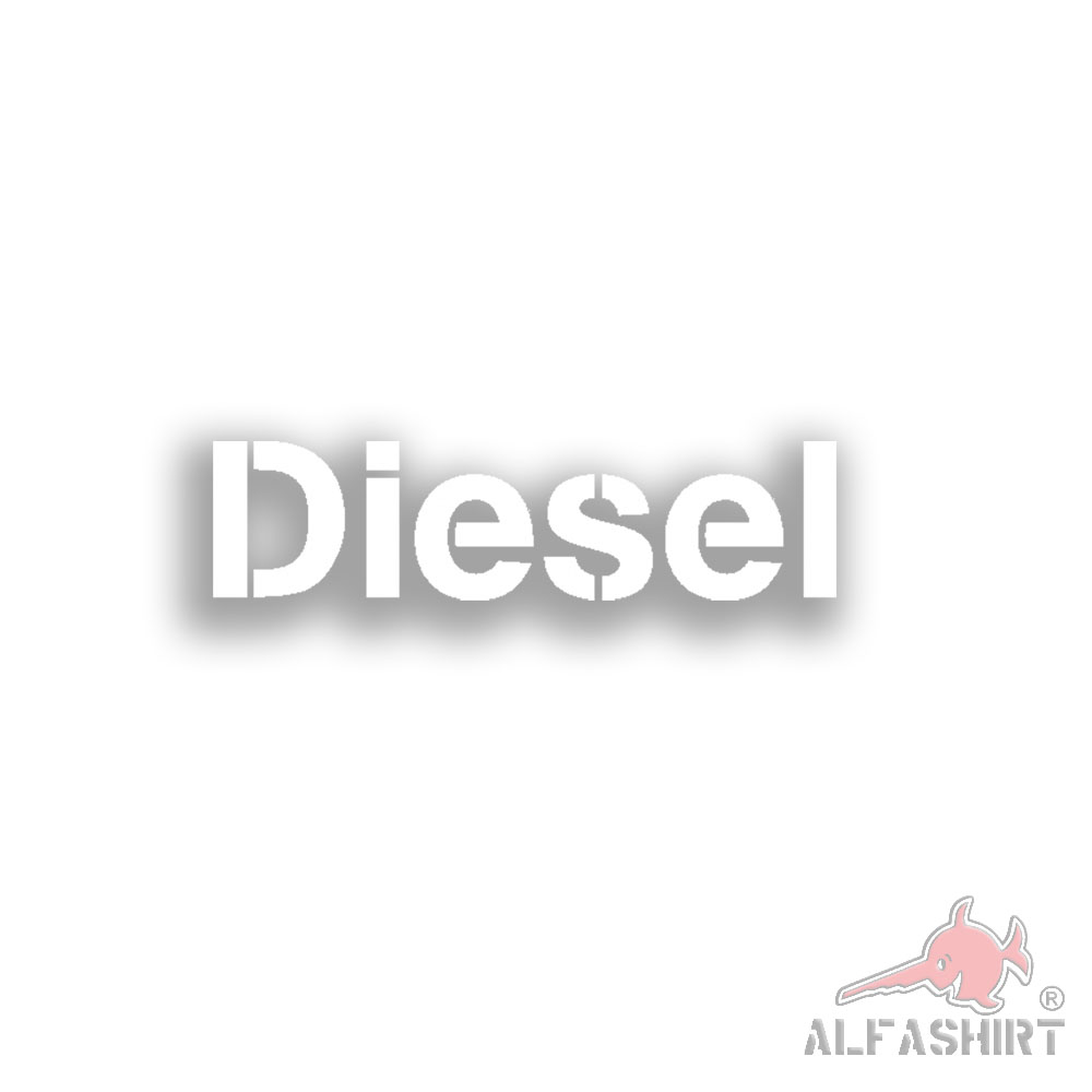 Sticker Diesel Refueling Tank Cover Military Bundeswehr 5x1.3cm # A374
