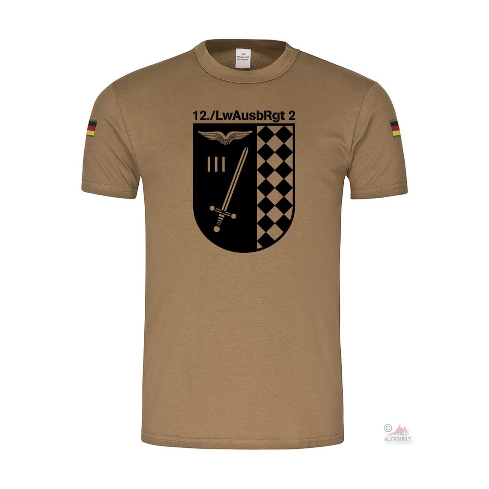 BW Tropics 12 Air Force Training Regiment 2 Tropical Shirt T-Shirt #39146