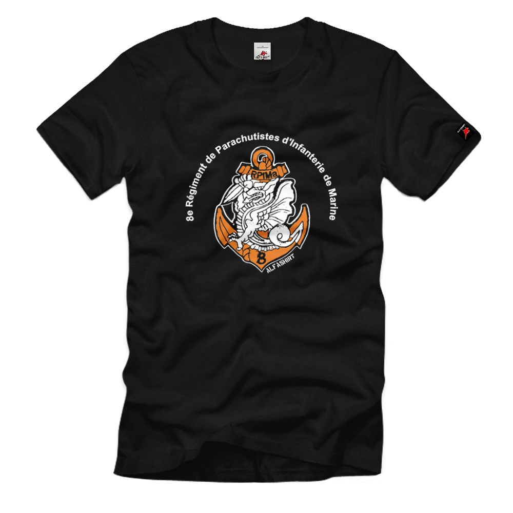 8e RPIMA régiment de parachutistes d'infanterie de marine FschJg T-Shirt #31572