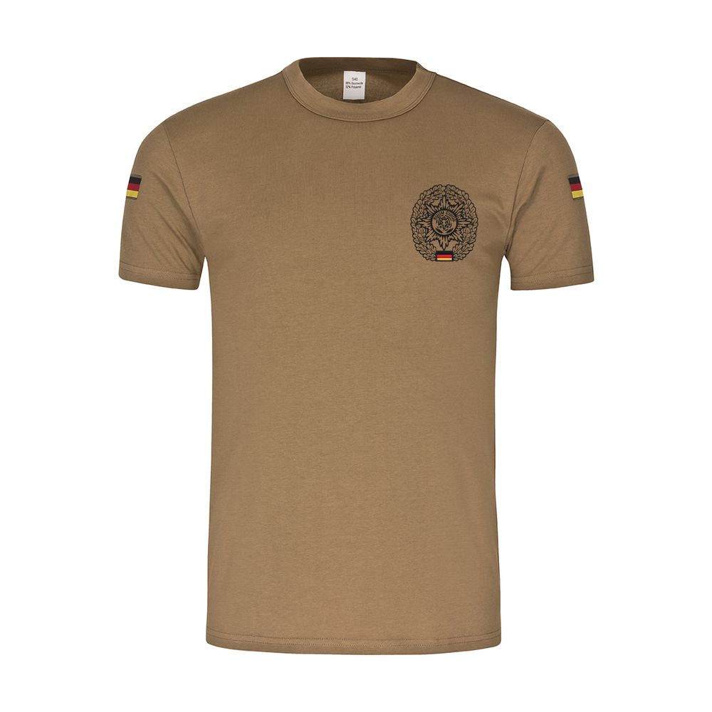 BW Tropen Feldjägertruppe Barettabzeichen Bundeswehr T-Shirt #38548