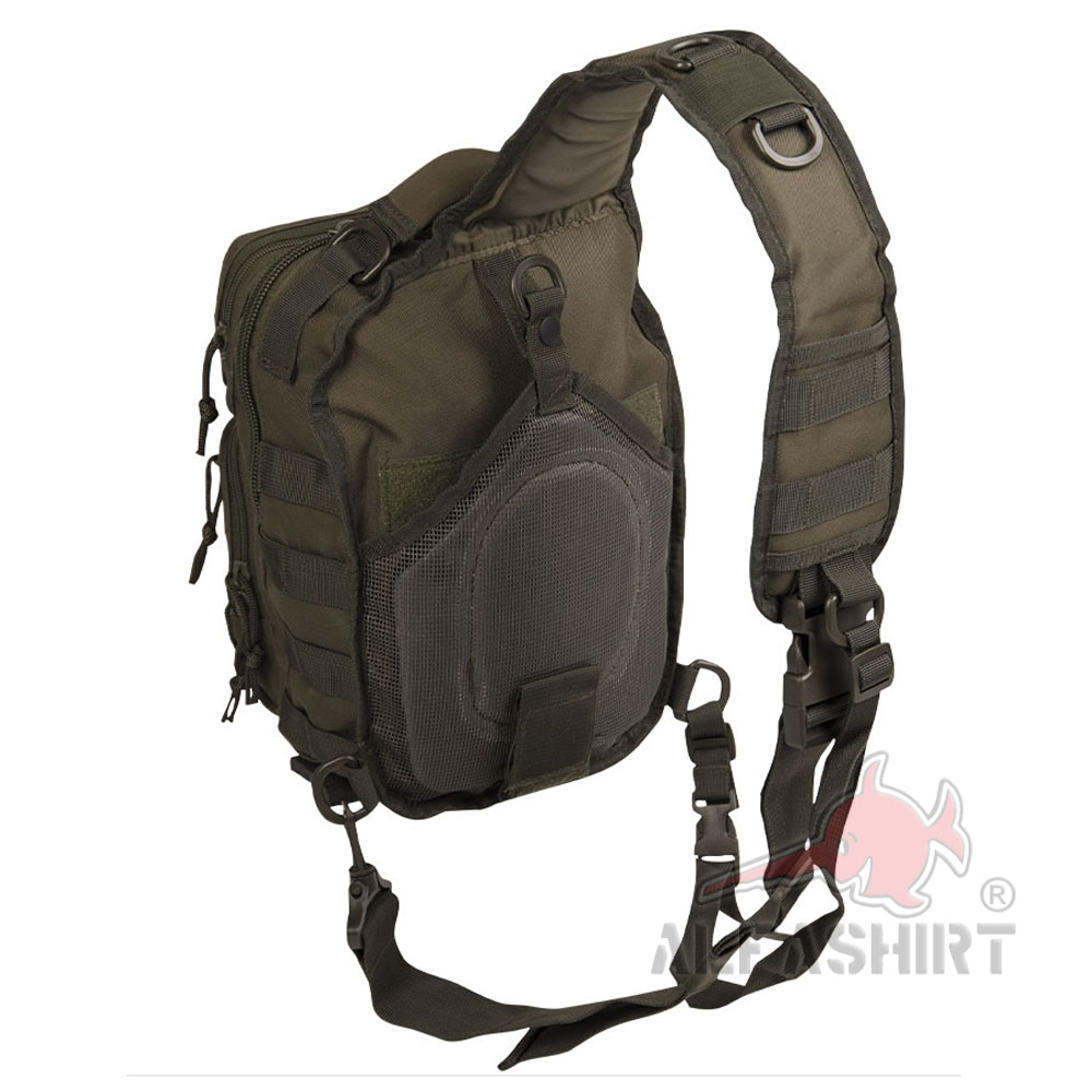 Tactical Sling Backpack Oliv Rucksack Survival Gepäck Soldat Handtasche #38915