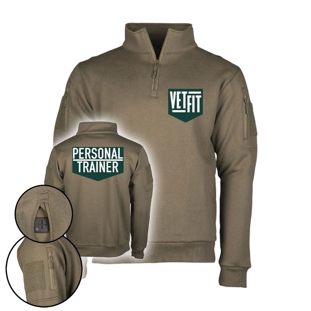 Tactical Sweatshirt VetFit oliv #K03658
