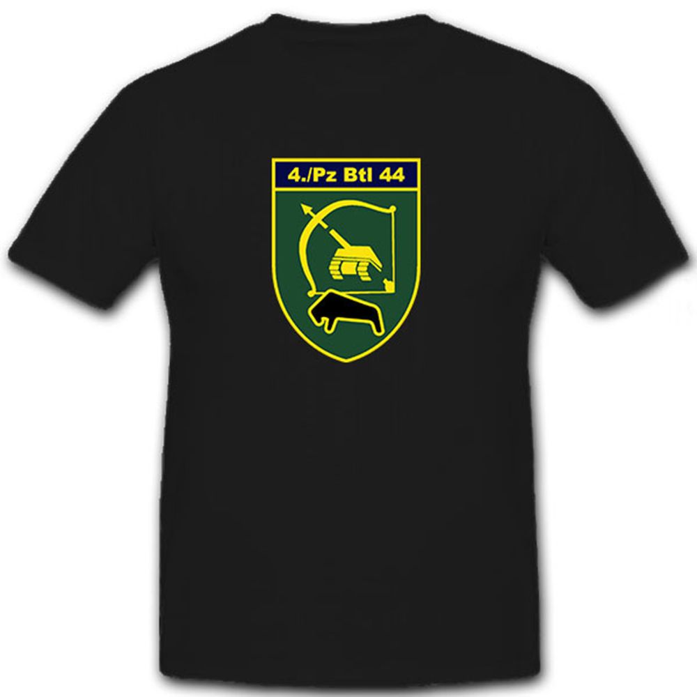 4PzBtl44 - Bundeswehr Panzerbataillon 44 Deutschland Militär - T Shirt #9059