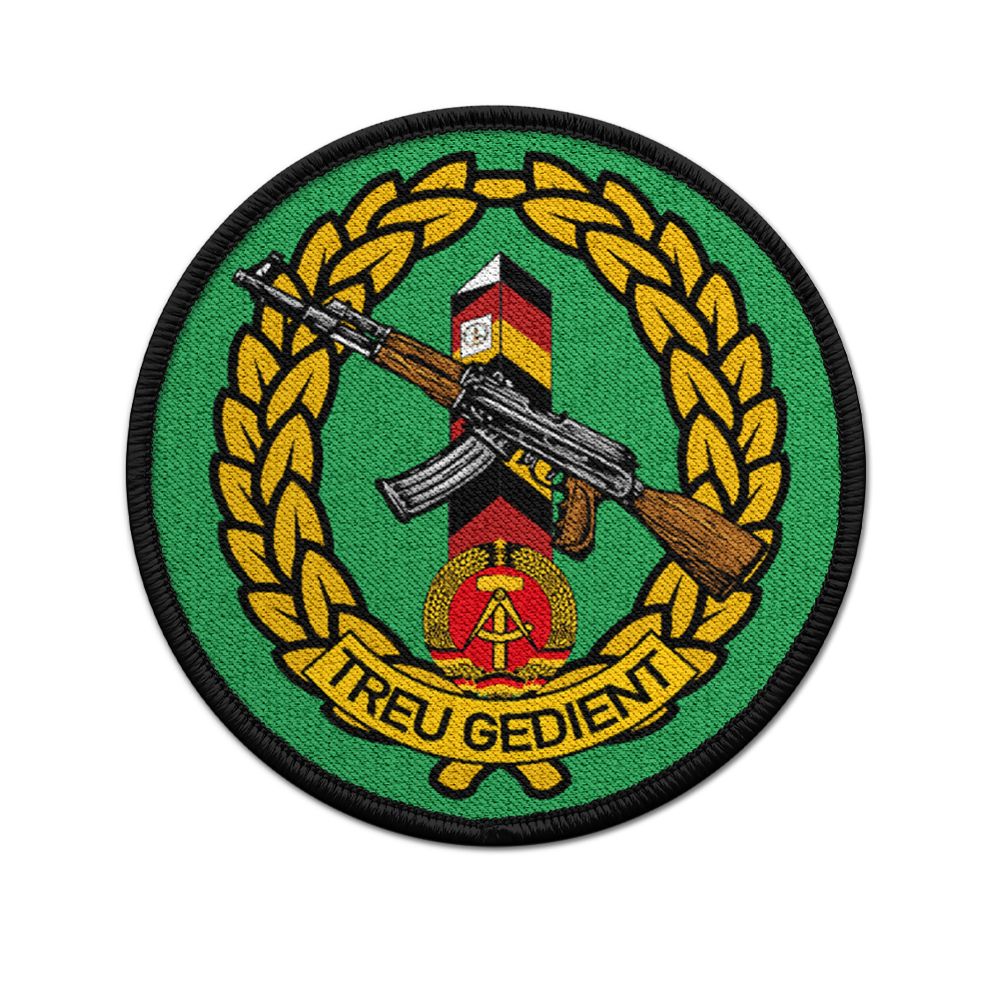 Patch DDR Grenztruppen Grenzstein AK NVA Grenze Sicherung MfNV #33154
