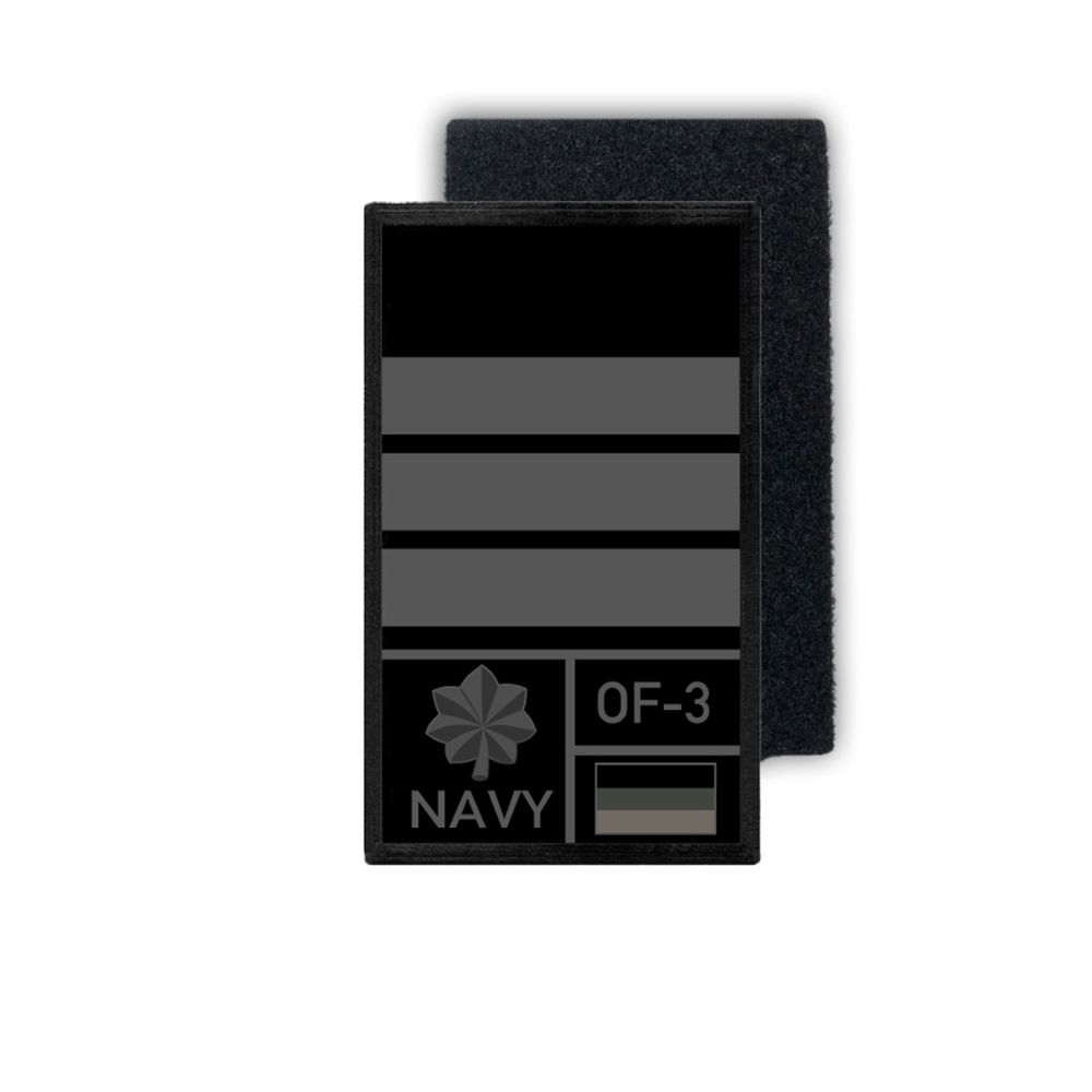 Patch Tarn Rank Korvettenkapitän Marine Bundeswehr Tropenshirt 9,8x6cm #32411