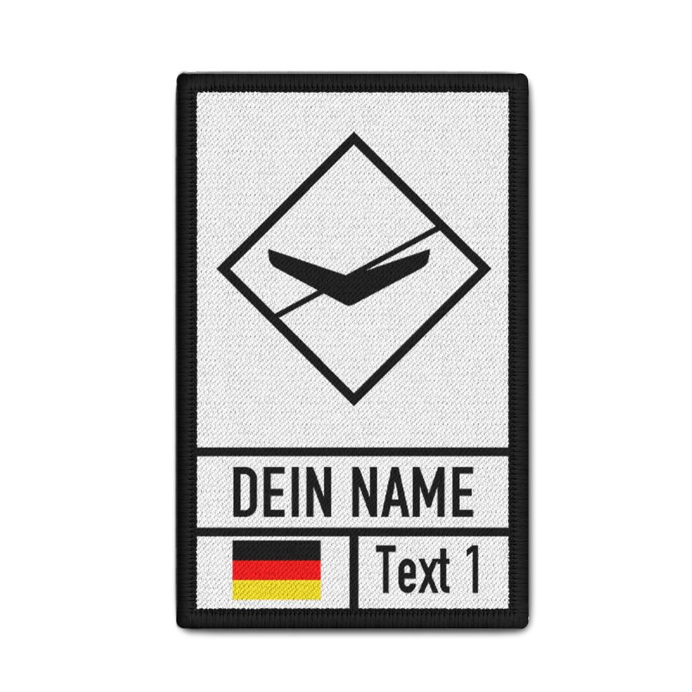 Rank Patch Taktisches Zeichen Drohne Feuerwehr Rettungsdienst Einsatz #46977