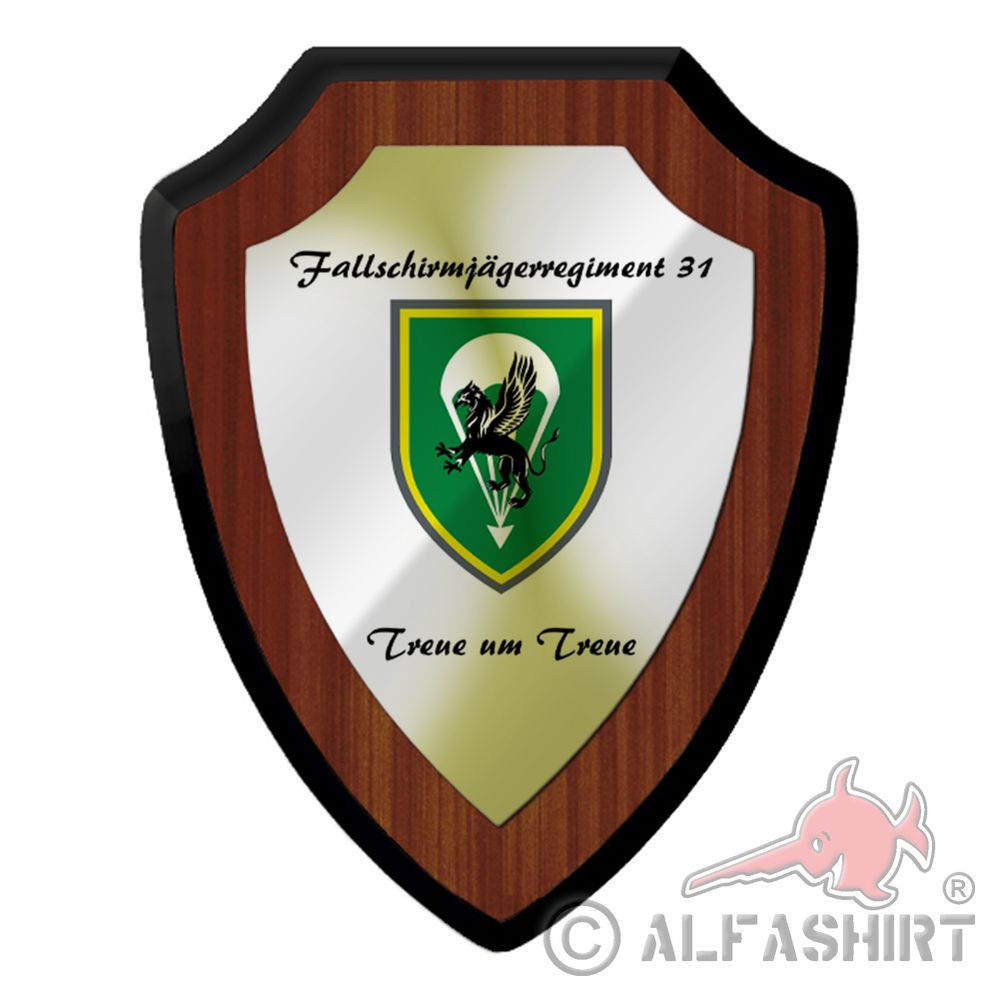Wappenschild FschJgRgt 31 Fallschirmjägerregiment Bundeswehr #39446