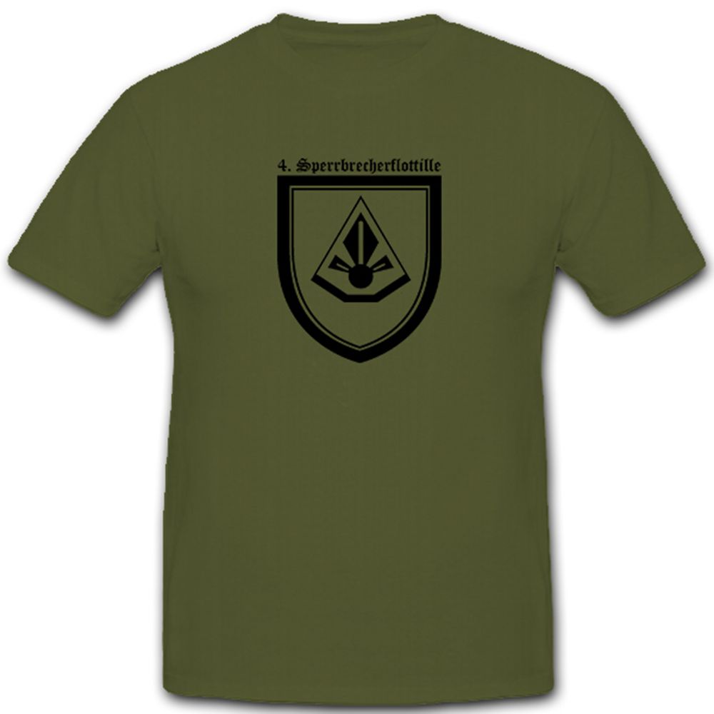 4. Sperrbrecherflottille Sperrbrechergruppe Niederlande T Shirt #5243