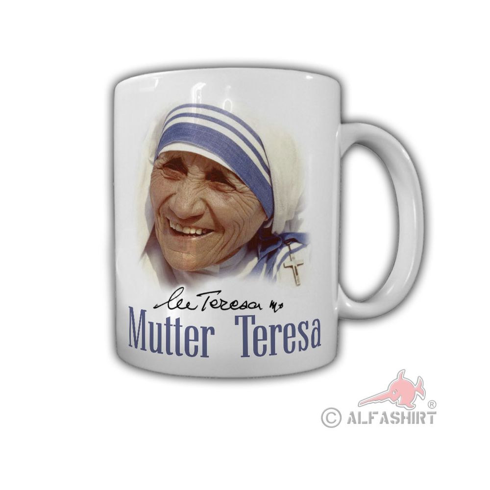 Mutter Teresa Heilige von Kalkutta Schwester Nonne Armen Kirche Tasse #29172