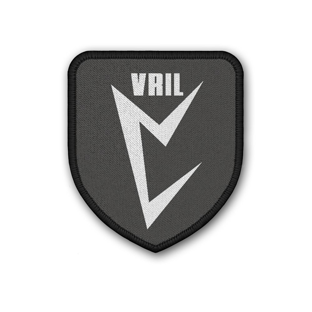 Patch VRIL Gesellschaft Wappen Blitz Geheim Bund Ufo Haunebu Okkult #23848