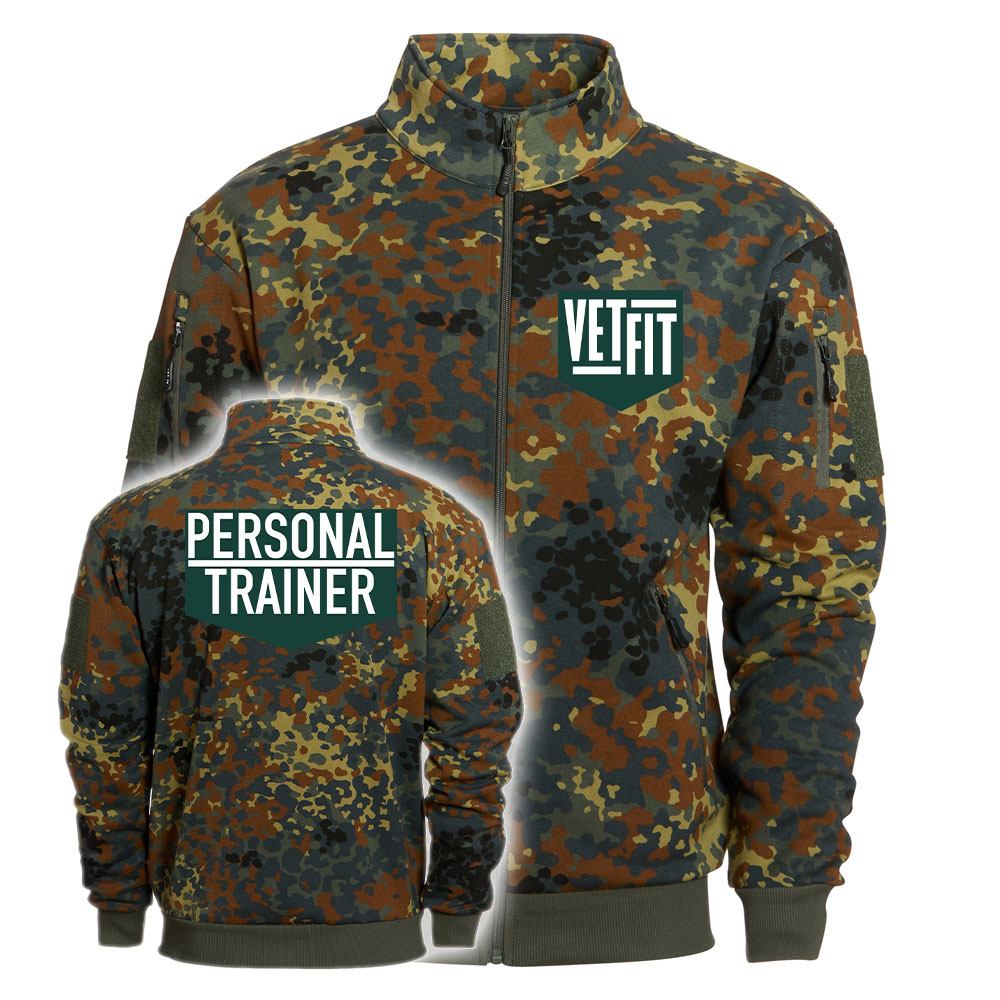 BW Sweatjacke Flecktarn VetFit #K03659