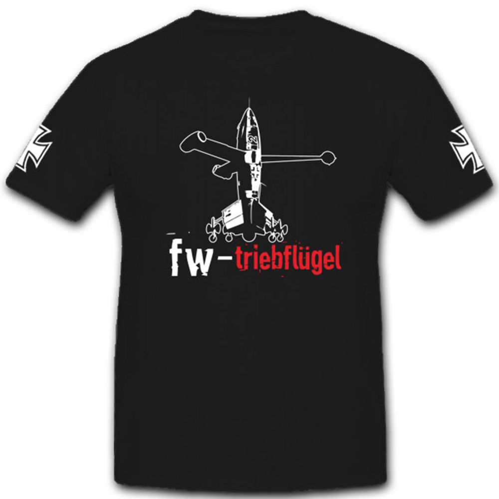FW Triebflügel Luftwaffe Flieger Senkrecht Prototyp - T Shirt #4425
