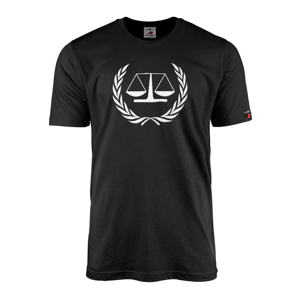 T-Shirt Internationaler Strafgerichtshof IStGH Strafgericht Den Haag #46544