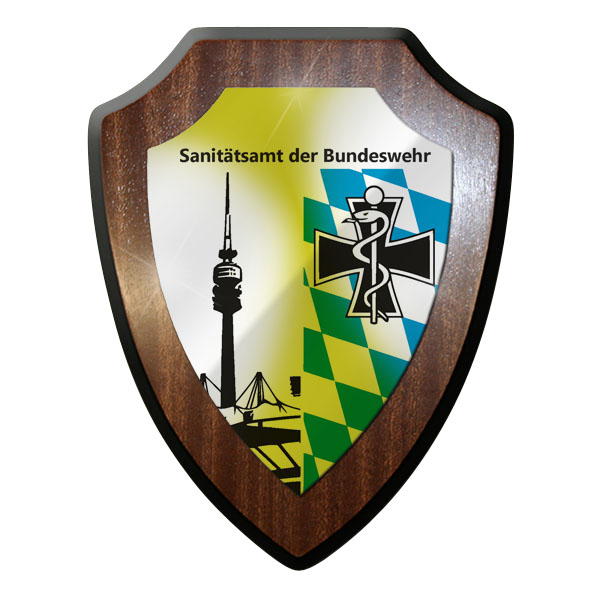 Wappenschild / Wandschild / Wappen - Sanitätsamt der Sanitäter Emblem #8824