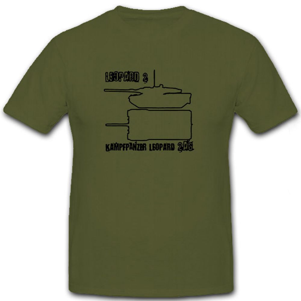 Leopard 2A5 Blueprint TZ - T Shirt #6971
