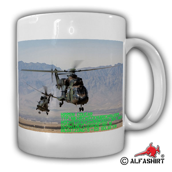 H225 Cougar Helicopter Hubschrauber Heli Mehrzweckhubschrauber Tasse #15399